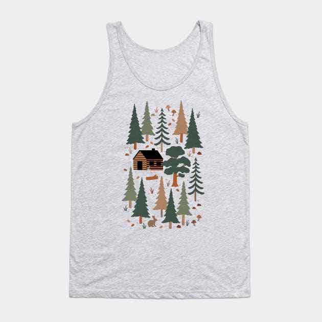 In the Woods Tank Top by WildOak